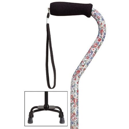 Harvy Canes Small Base Quad Cane