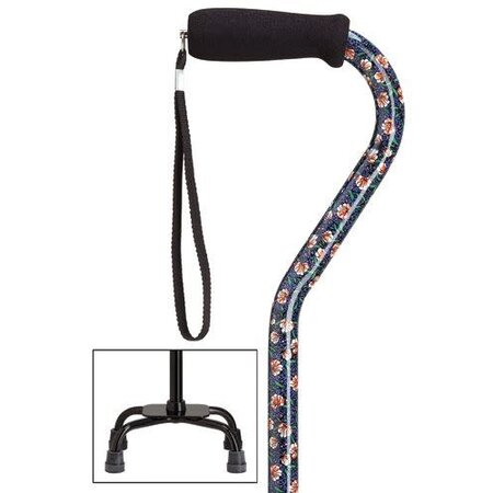 Harvy Canes Small Base Quad Cane