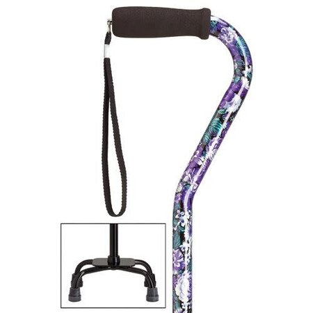 Harvy Canes Small Base Quad Cane