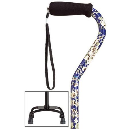 Harvy Canes Small Base Quad Cane