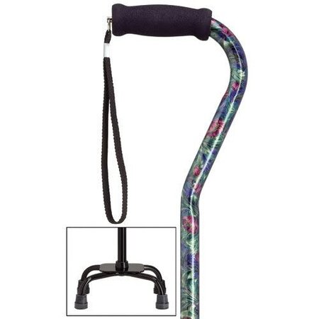 Harvy Canes Small Base Quad Cane