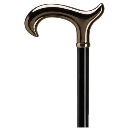 Harvy Canes Black Chrome Derby Cane