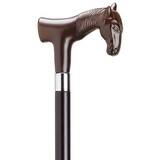 Harvy Canes Decorative European Horse Head Fritz Handle Cane
