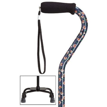 Harvy Canes Fashion Large Quad Cane