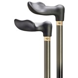 Harvy Canes Grey Right Hand Palm Grip Cane