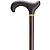 Harvy Canes Hand Stitched Genuine Leather Derby Handle