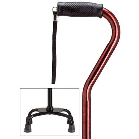 Harvy Canes Small Base Granite Quad Cane