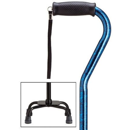 Harvy Canes Small Base Granite Quad Cane