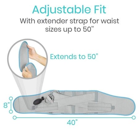 Vive Health Compression Back Ice Wrap