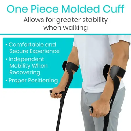 Vive Health Forearm Crutches