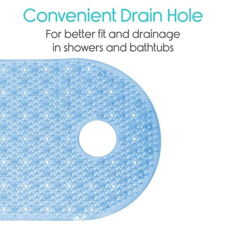 Vive Health XL Oval Bathtub Mat