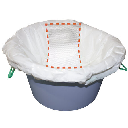 Nova Ortho-Med, INC. COMMODE BUCKET LINER 20/BOX