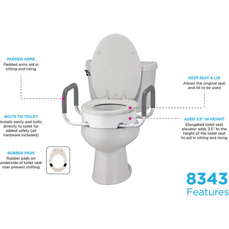 Nova Ortho-Med, INC. Nova Toilet Seat Riser