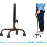 Nova Ortho-Med, INC. Small Base Euroquad Cane