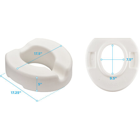Nova Ortho-Med, INC. RAISED TOILET SEAT 5"-RETAIL