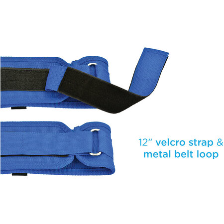Nova Ortho-Med, INC. HEAVY DUTY GAIT BELT 42" BLUE