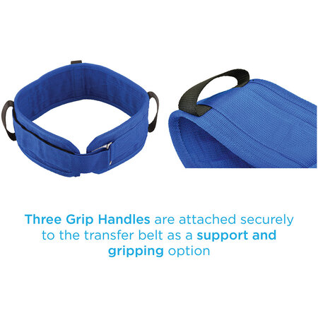 Nova Ortho-Med, INC. HEAVY DUTY GAIT BELT 42" BLUE