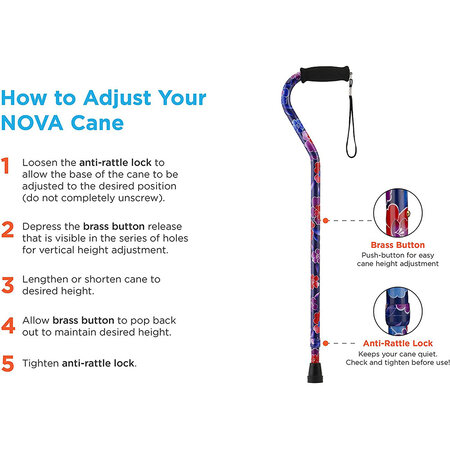 Nova Ortho-Med, INC. Heavy Duty Offset Cane