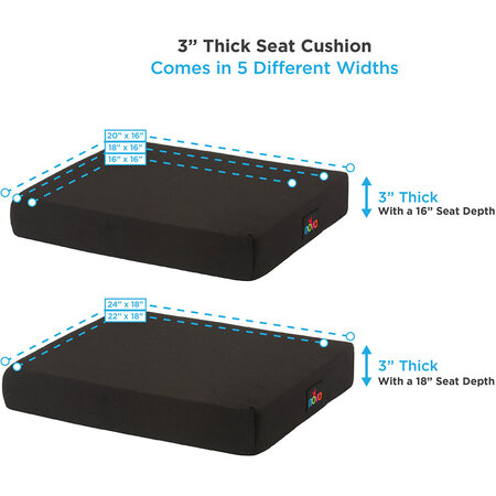 Nova Ortho-Med, INC. CUSHION GEL FOAM 24X18X3