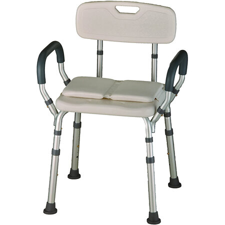 Nova Ortho-Med, INC. BATH SEAT CUSHION - WHITE
