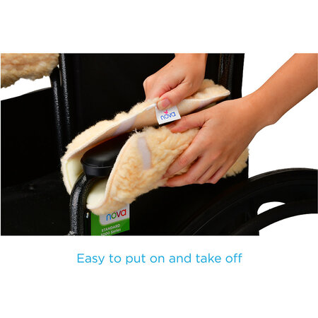 Nova Ortho-Med, INC. FLEECE ARM CUSHION COVERS