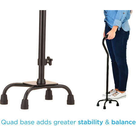 Nova Ortho-Med, INC. Quad Cane with Offset Handle
