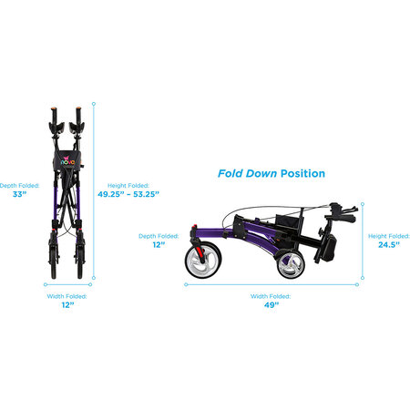 Nova Ortho-Med, INC. Dragon Rise Up Rollator