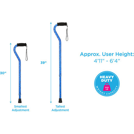 Nova Ortho-Med, INC. Heavy Duty Offset Cane