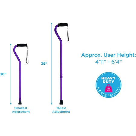 Nova Ortho-Med, INC. Heavy Duty Offset Cane