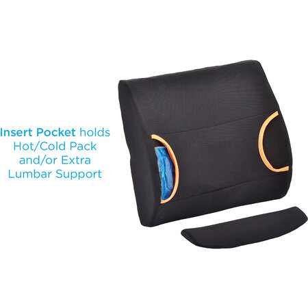 Nova Ortho-Med, INC. BACK CUSHION WITH HOT/COLD PK