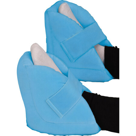 Nova Ortho-Med, INC. HEEL PROTECTOR W/VELR CVR BLUE