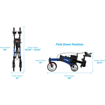 Nova Ortho-Med, INC. Dragon Rise Up Rollator