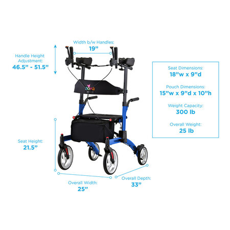 Nova Ortho-Med, INC. Dragon Rise Up Rollator