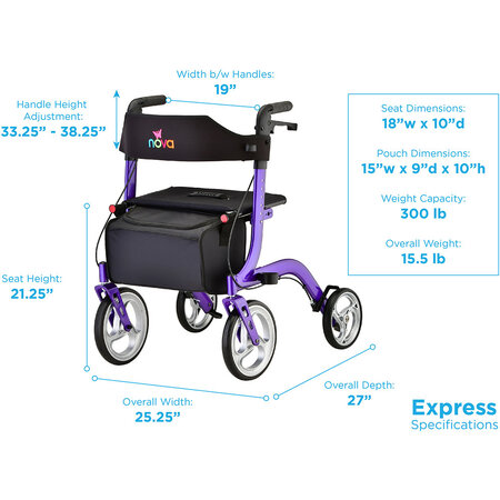 Nova Ortho-Med, INC. Express Rollator