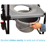 Nova Ortho-Med, INC. TRANSPORT CHAIR COMMODE DRPARM