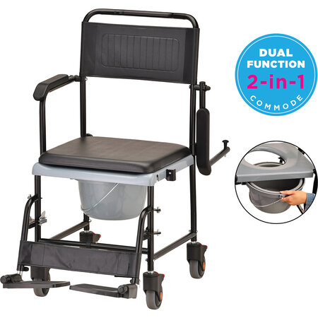 Nova Ortho-Med, INC. TRANSPORT CHAIR COMMODE DRPARM