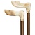 Harvy Canes Palm Grip Cane Marbled Right