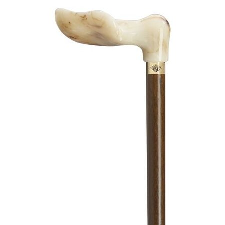 Harvy Canes Palm Grip Cane Marbled Left