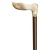 Harvy Canes Palm Grip Cane Marbled Left