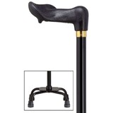 Harvy Canes Quad Cane Palm Grip R Small Base