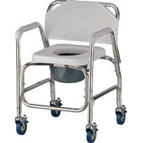 Nova Ortho-Med, INC. SHOWER COMMODE W/WHEELS