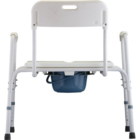 Nova Ortho-Med, INC. HEAVY DUTY COMMODE W/BACK 450