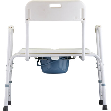 Nova Ortho-Med, INC. HEAVY DUTY COMMODE W/BACK 450