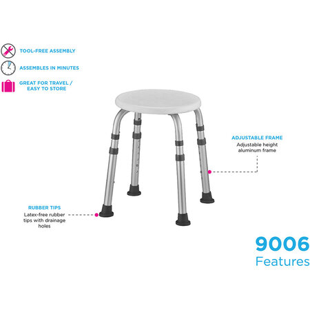 Nova Ortho-Med, INC. BATH STOOL KD NO TOOLS- RETAIL