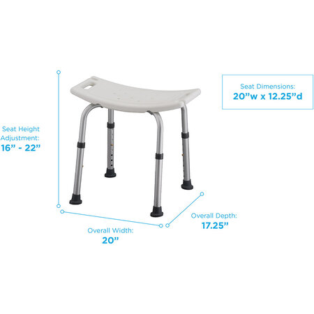 Nova Ortho-Med, INC. Adjustable Bath Bench -Nova