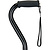 Nova Ortho-Med, INC. Cane- HD and Tall Offset Black