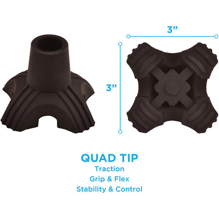 Nova Ortho-Med, INC. MINI QUAD CANE TIP