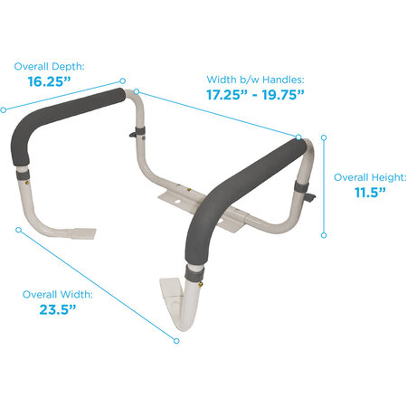 Nova Ortho-Med, INC. TOILET SUPPORT RAILS