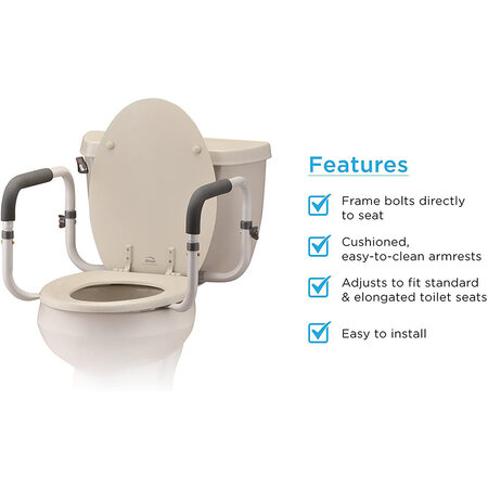 Nova Ortho-Med, INC. TOILET SUPPORT RAILS