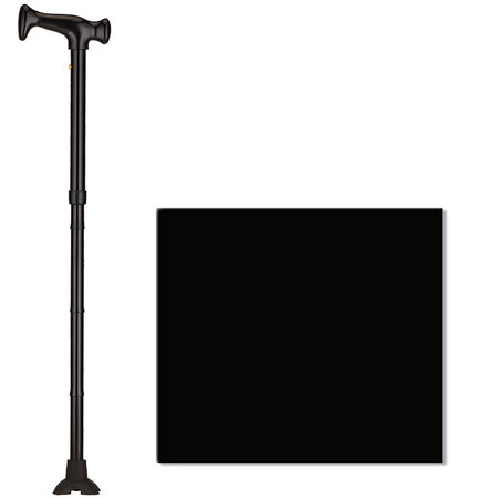 Nova Ortho-Med, INC. Folding Cane with Wood Grip Handle